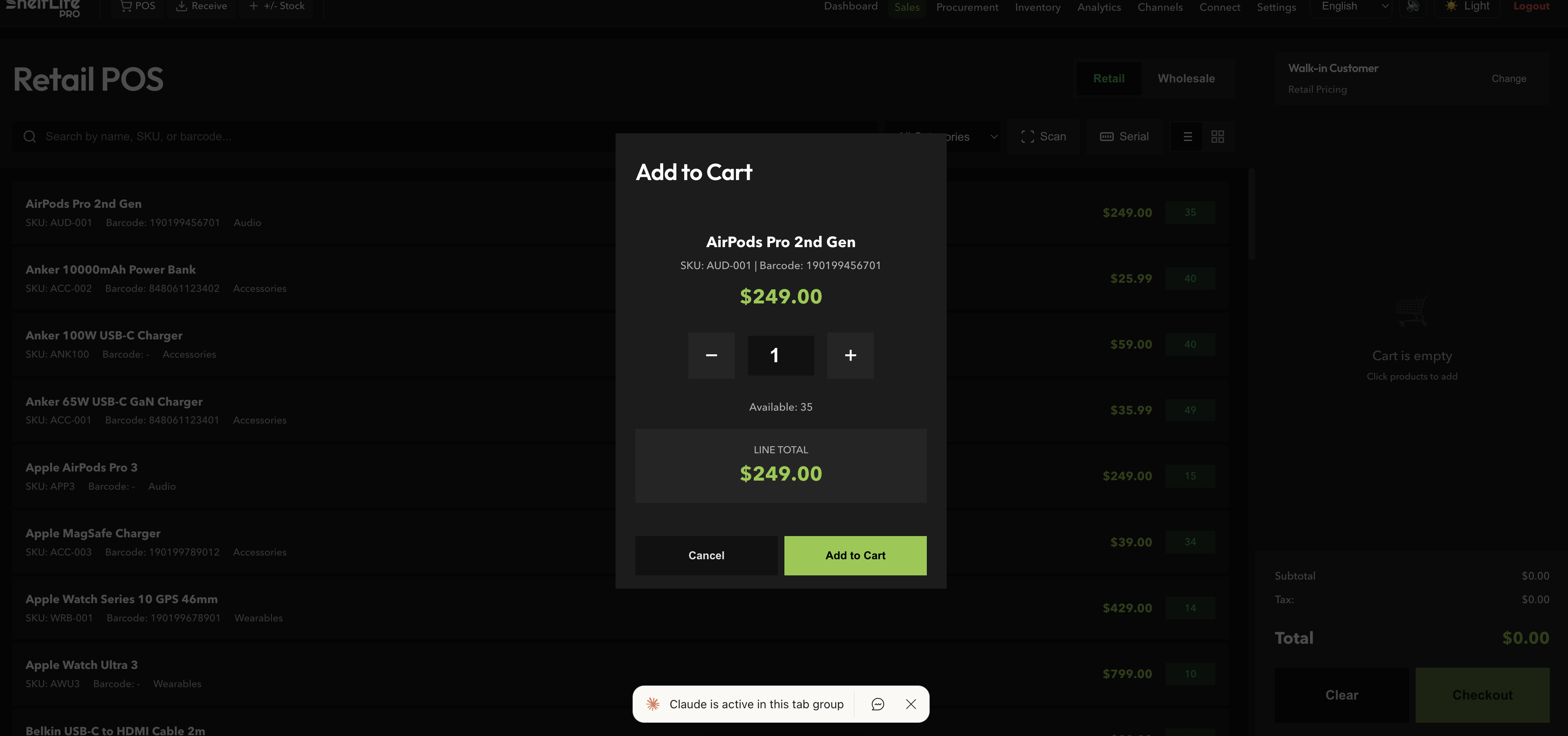 Offline POS - Works without internet, syncs when connected